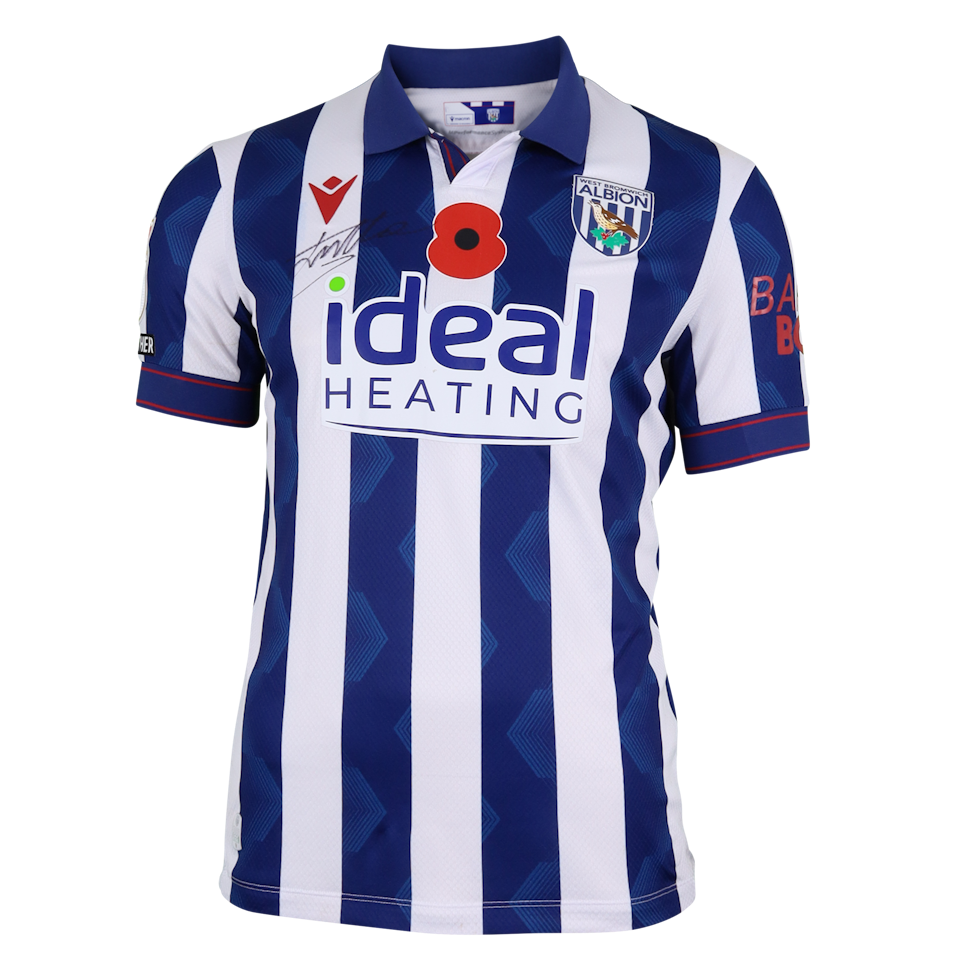 Jed Wallace | Hull City - West Bromwich Albion | MatchWornShirt