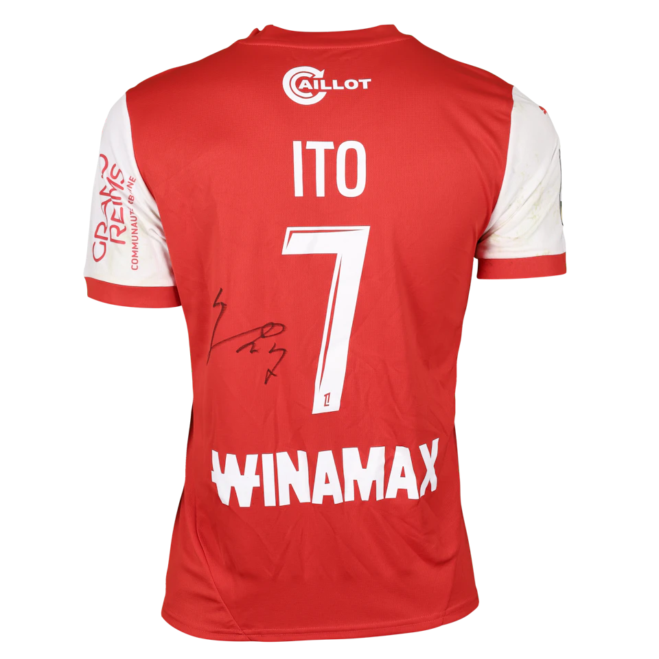 Junya Ito 伊東純也 Stade de Reims jersey