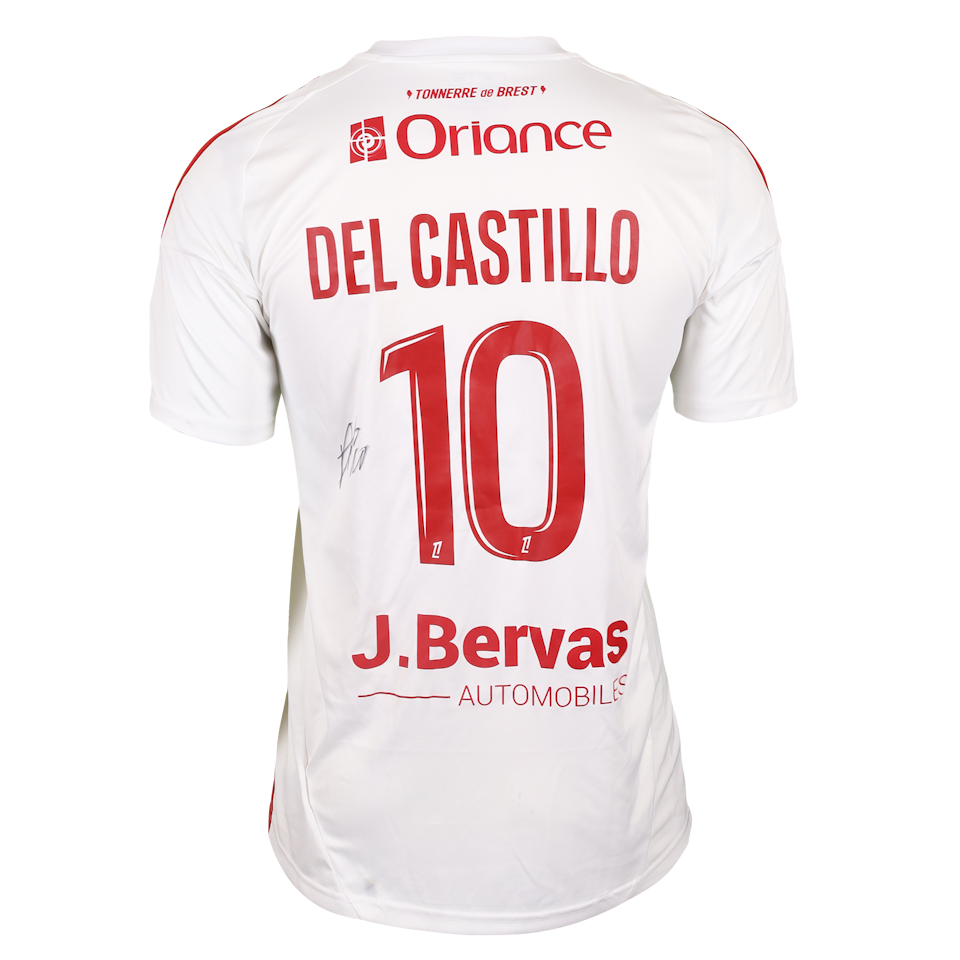 Romain Del Castillo Stade Brestois 29 jersey