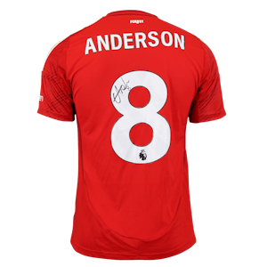 Elliott Anderson Nottingham Forest shirt