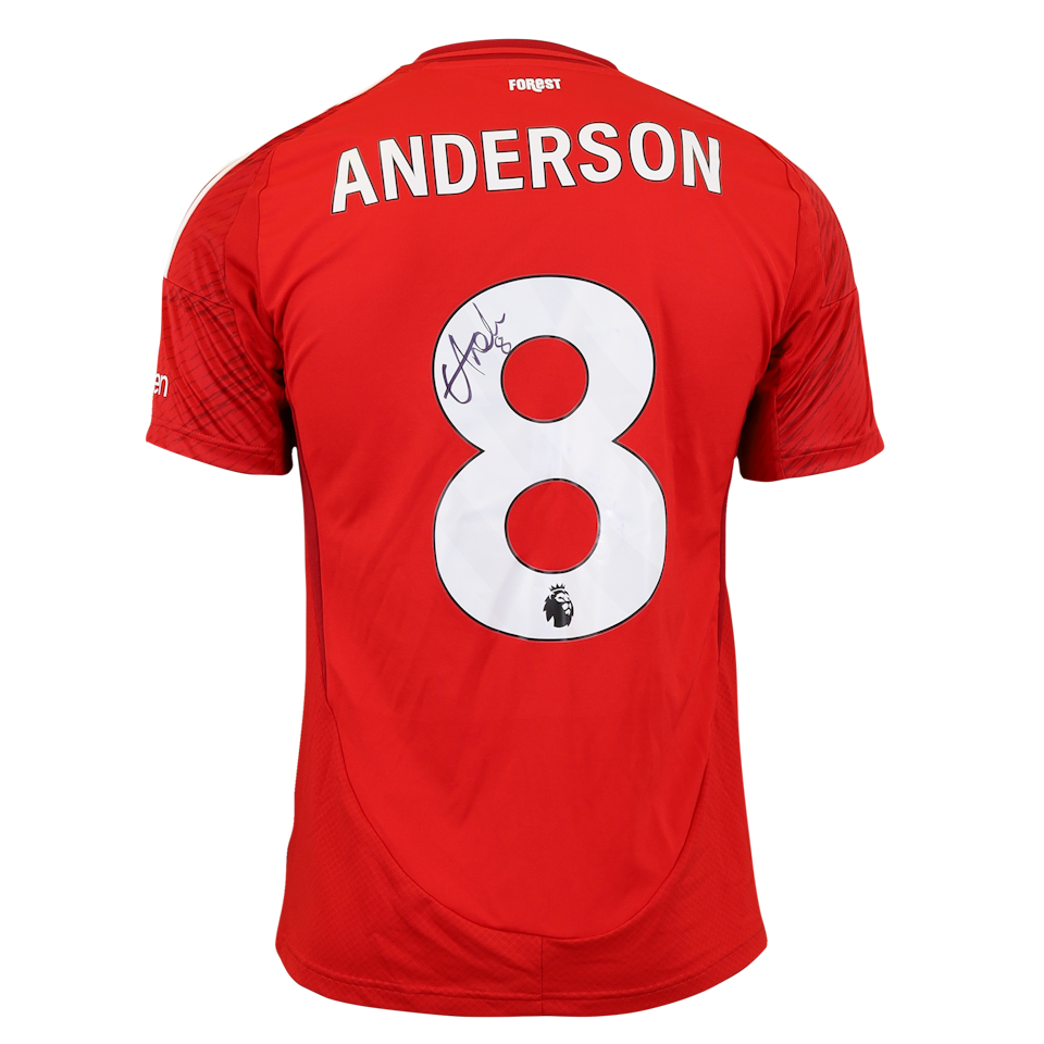 Elliott Anderson Nottingham Forest shirt