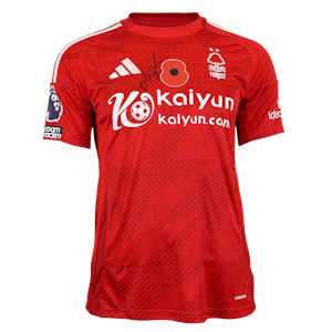 Elliott Anderson Nottingham Forest shirt