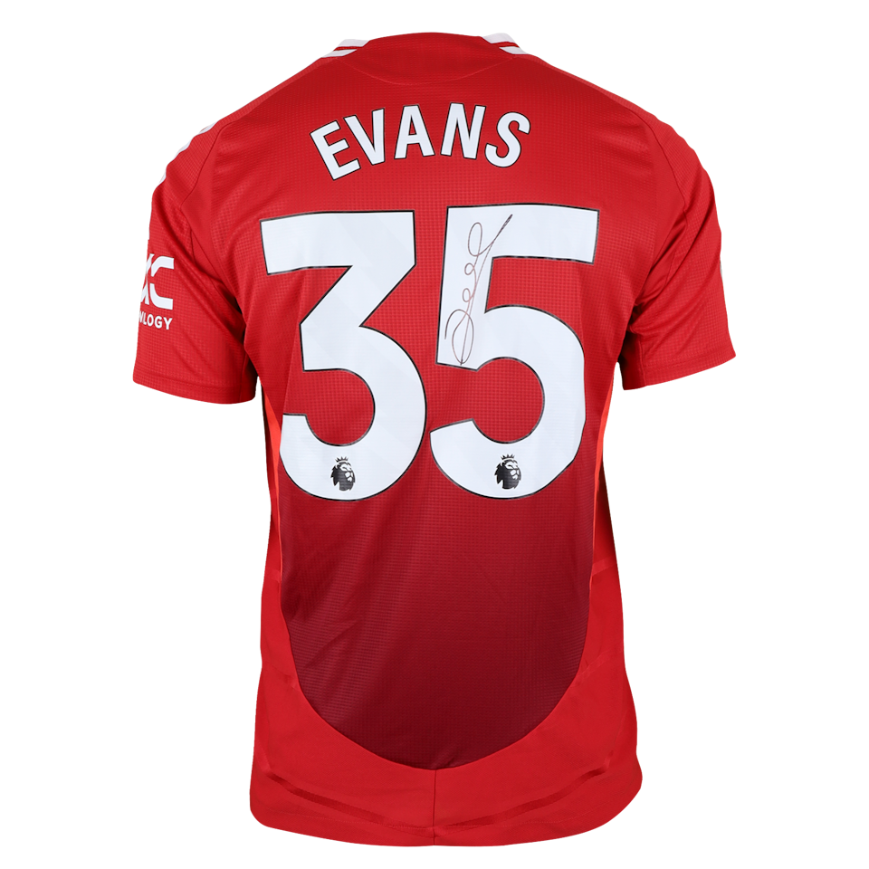 Jonny Evans Manchester United jersey
