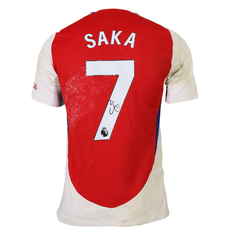 Bukayo Saka Arsenal shirt