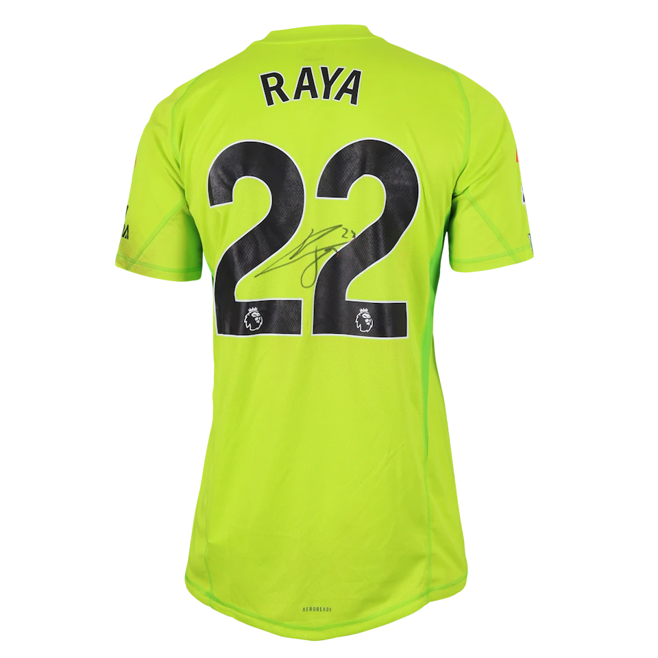 David Raya Arsenal jersey