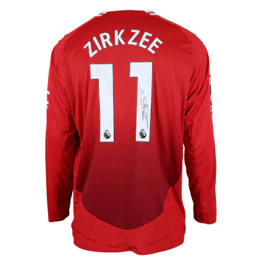 Joshua Zirkzee Manchester United camisa.