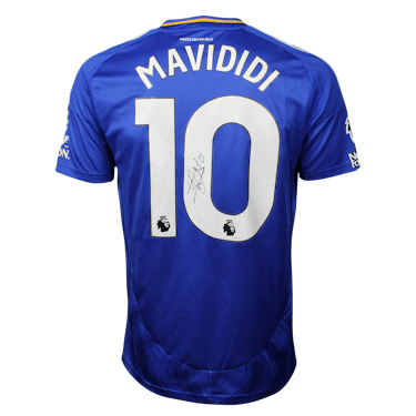 Official Leicester City Soccer Game-Worn Jerseys Auctions