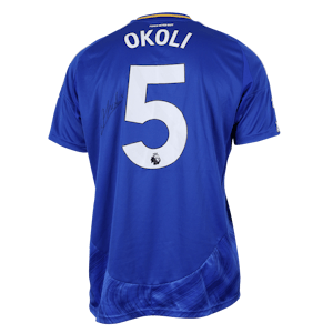 Caleb Okoli Leicester City shirt