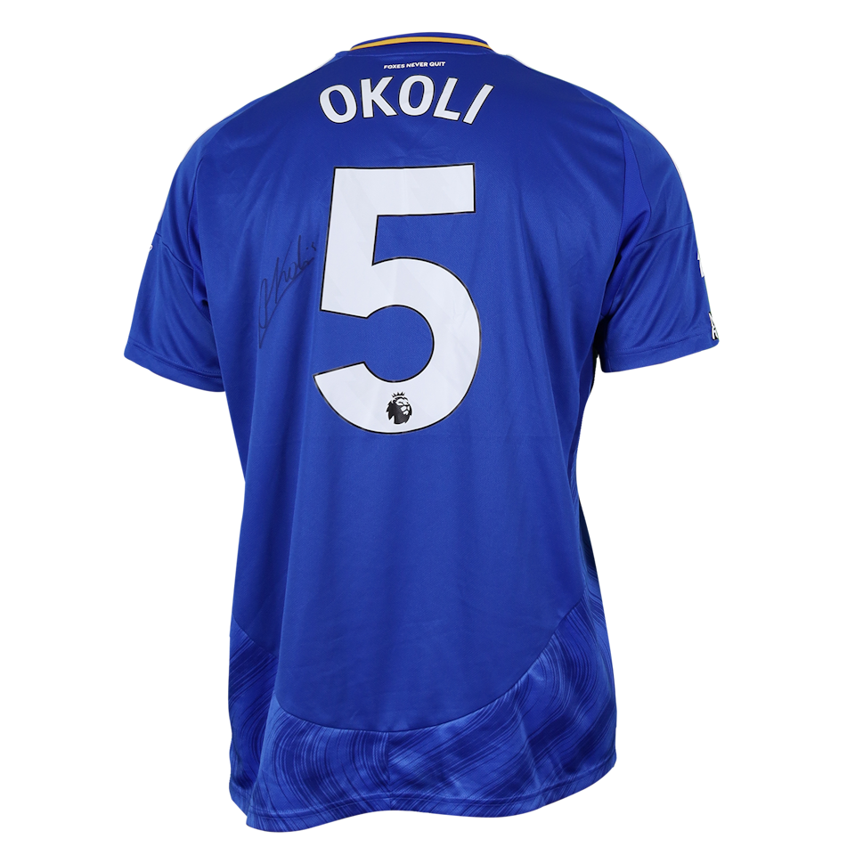 Caleb Okoli Leicester City shirt