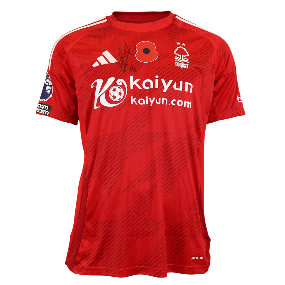 Willy Boly Nottingham Forest shirt