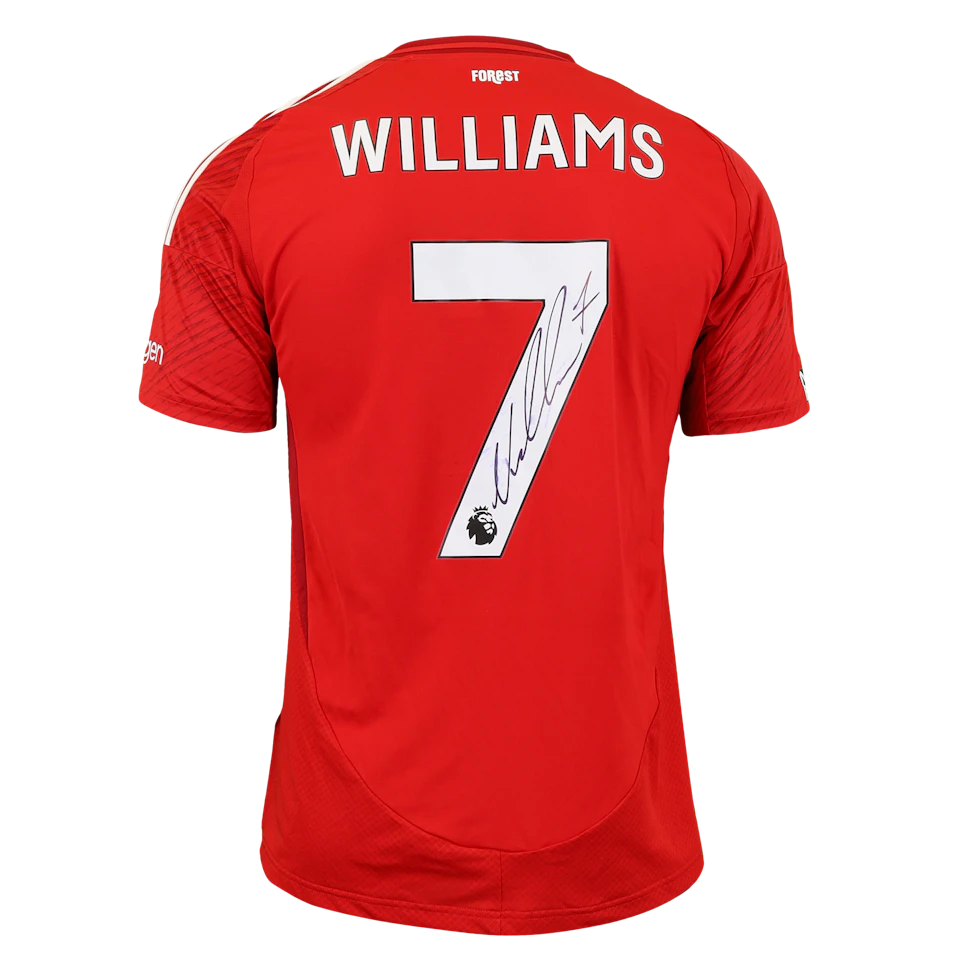 Neco Williams Nottingham Forest jersey
