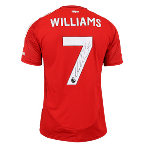 Neco Williams Nottingham Forest shirt