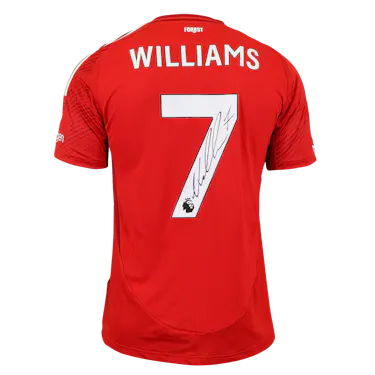 Neco Williams Nottingham Forest jersey