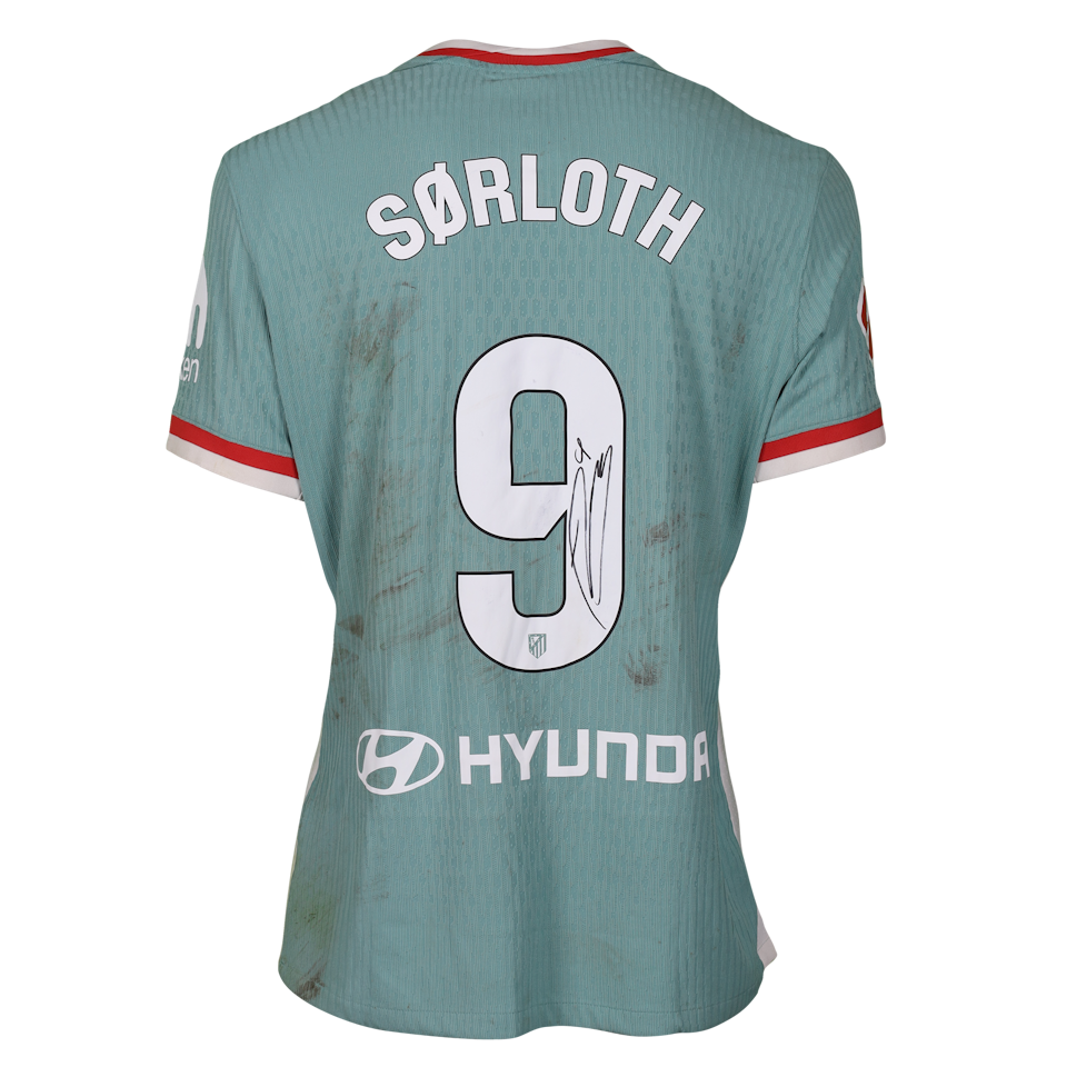 Alexander Sørloth Atlético de Madrid jersey