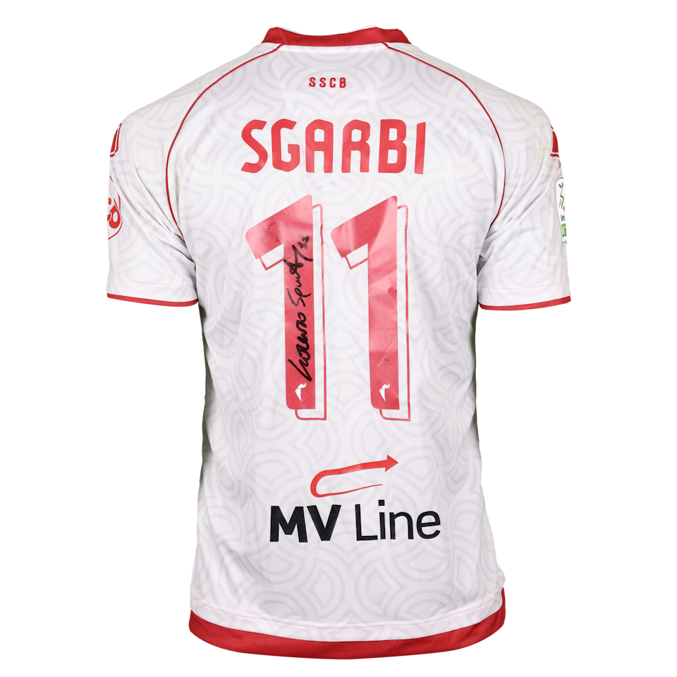 S.S.C. Bari 팀의 Lorenzo Sgarbi 셔츠