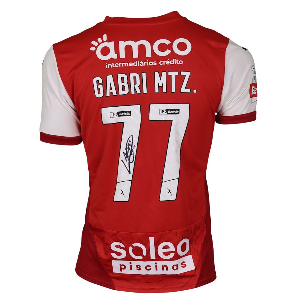 Gabriel Martínez Aguilera SC Braga shirt