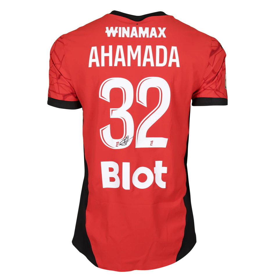 来自Stade Rennais F.C.的Naouirou Ahamada球衣