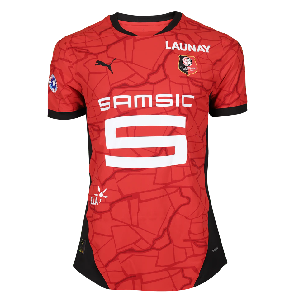 来自Stade Rennais F.C.的Naouirou Ahamada球衣