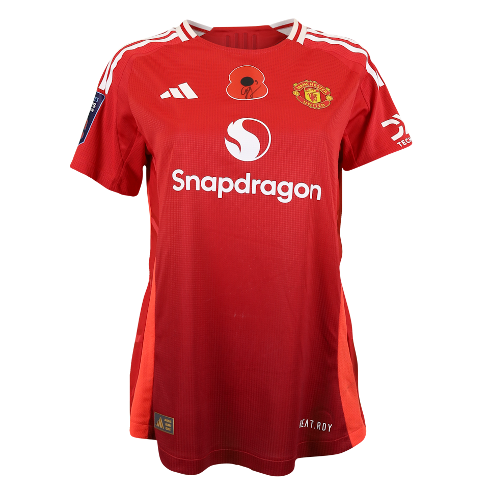 Gabrielle George Manchester United WFC shirt