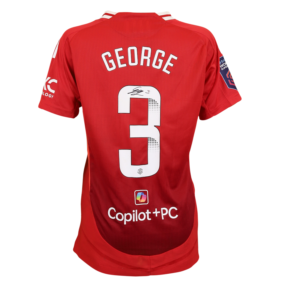 Gabrielle George Manchester United WFC shirt