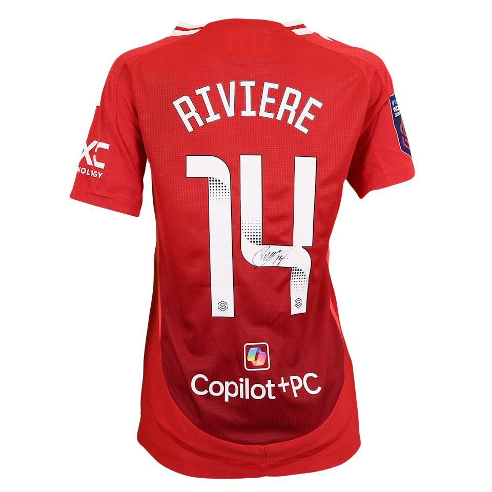 Jayde Riviere Manchester United WFC shirt