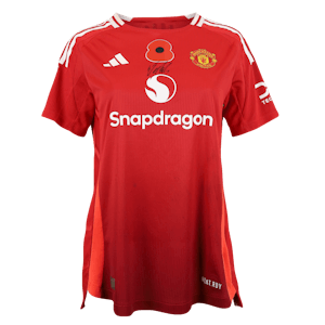 Elisabeth Terland Manchester United WFC shirt