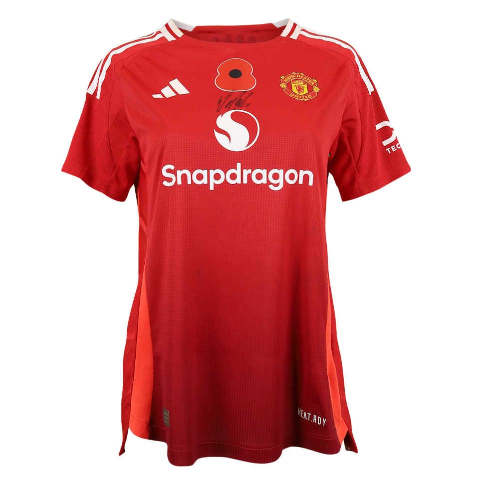 Elisabeth Terland Manchester United WFC shirt