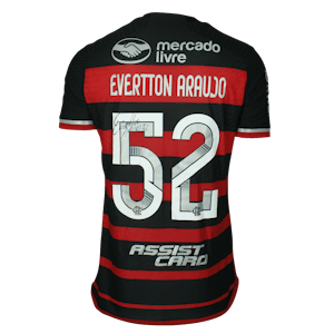 Evertton Gustavo Fernandes Araújo Flamengo camisa.