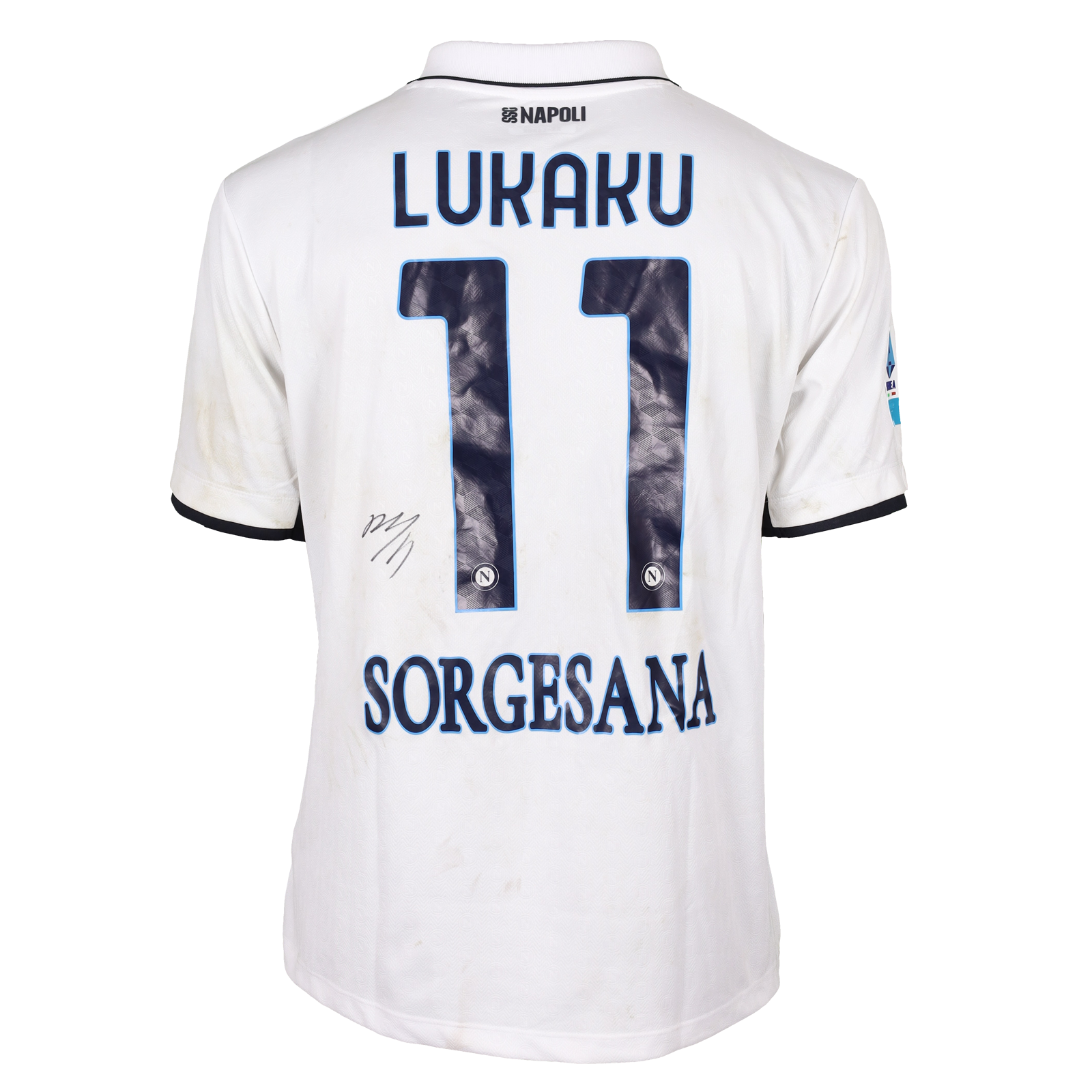 Romelu Lukaku | Inter - Napoli | MatchWornShirt