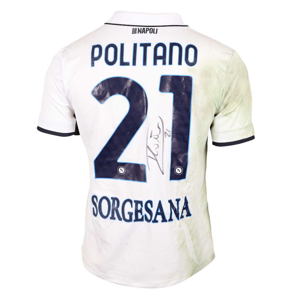 Napoli 팀의 Matteo Politano 셔츠