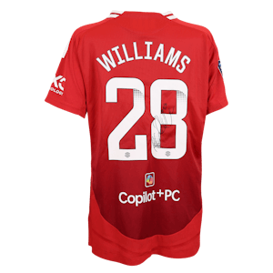 Rachel Williams Manchester United WFC shirt