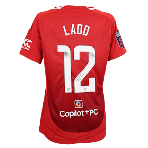Hayley Ladd Manchester United WFC shirt