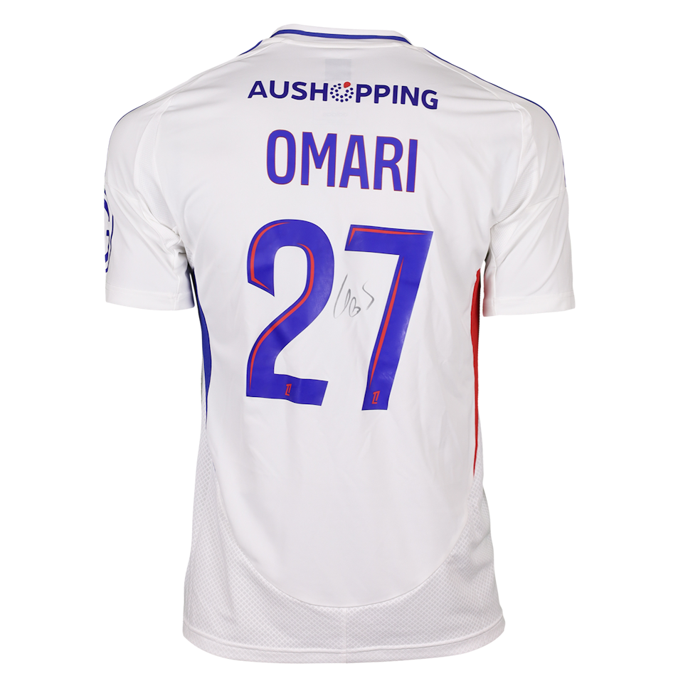 Olympique Lyonnais-Trikot von Warmed Omari