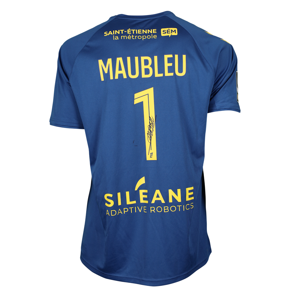 Maillot de Brice Maubleu (AS Saint-Étienne)