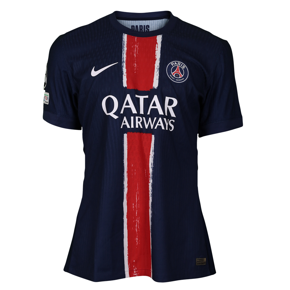 William Pacho Paris Saint-Germain jersey
