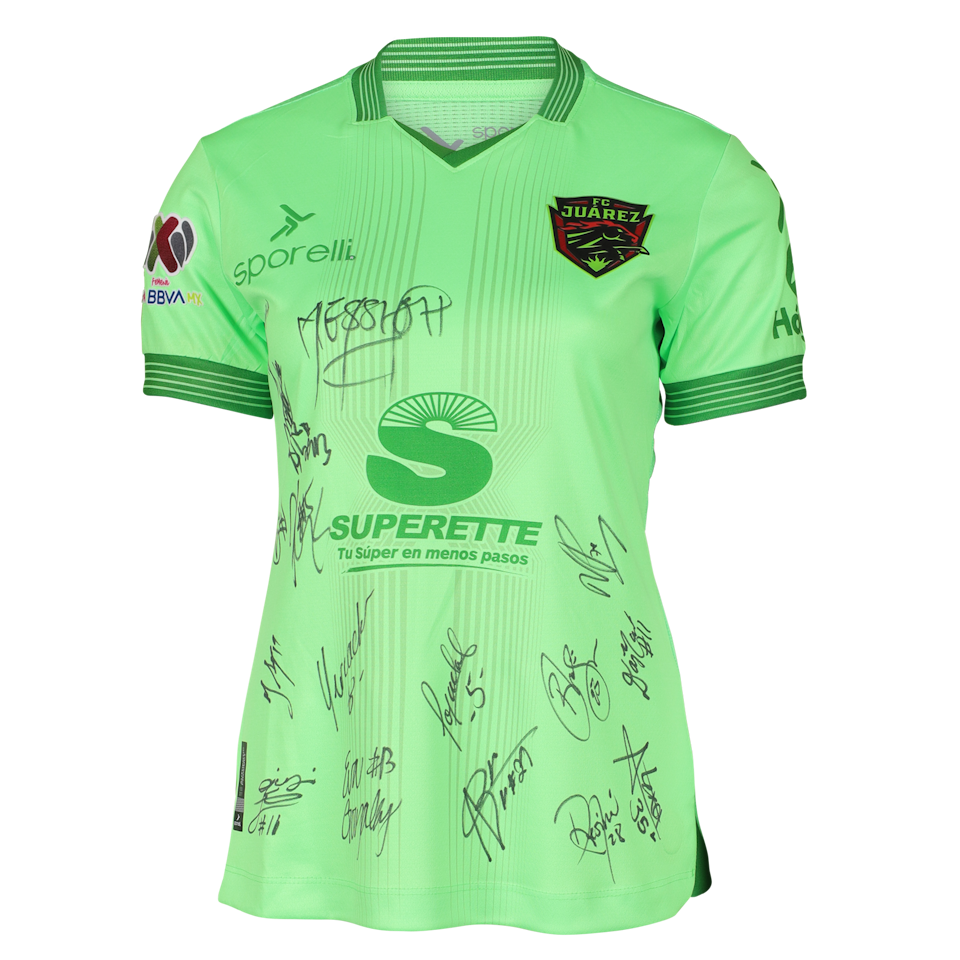 FC Juárez Femenil Squad Signed Shirt | Liga MX F