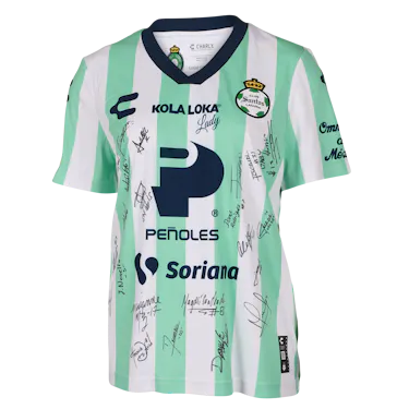Club Santos Laguna Femenil Squad Signed Shirt 