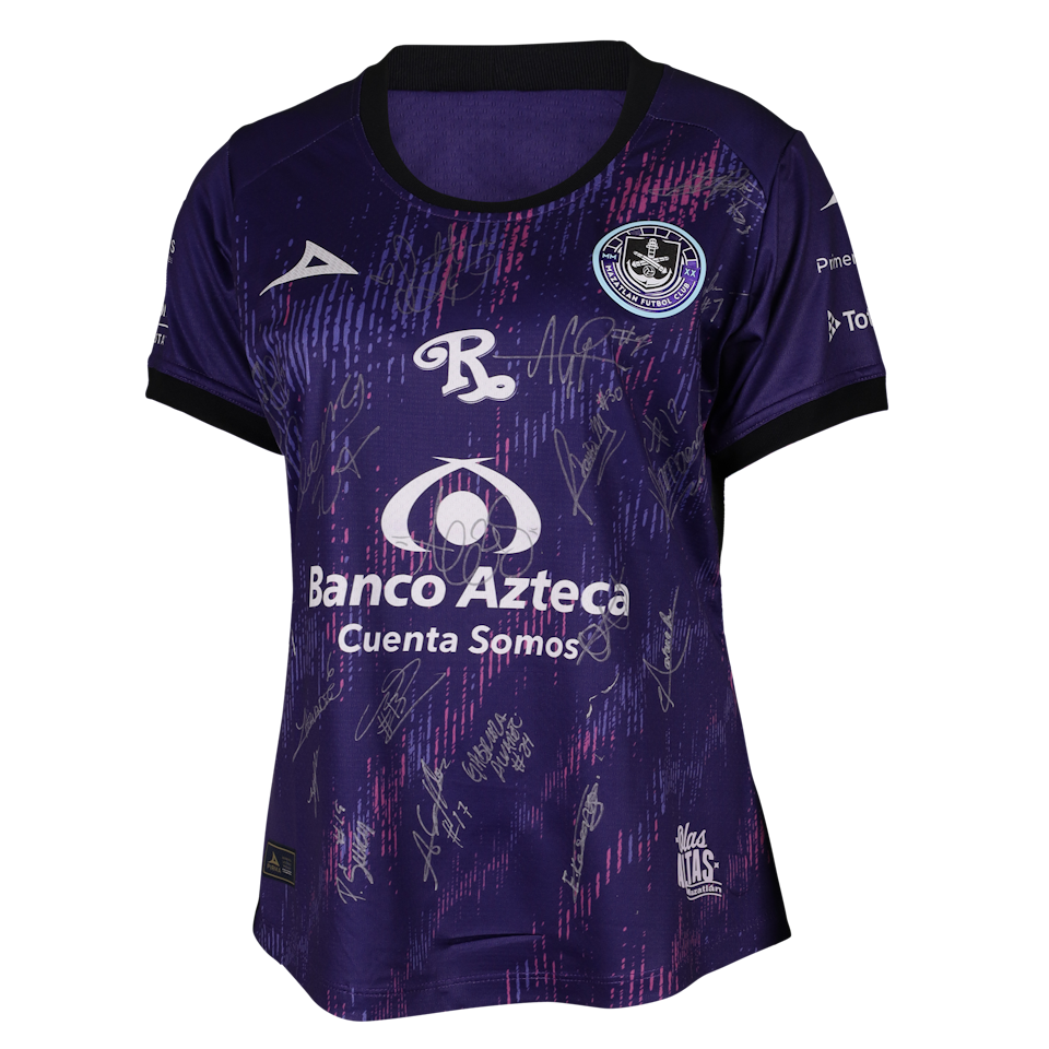 Mazatlán Fútbol Club Femenil Squad Signed Shirt 