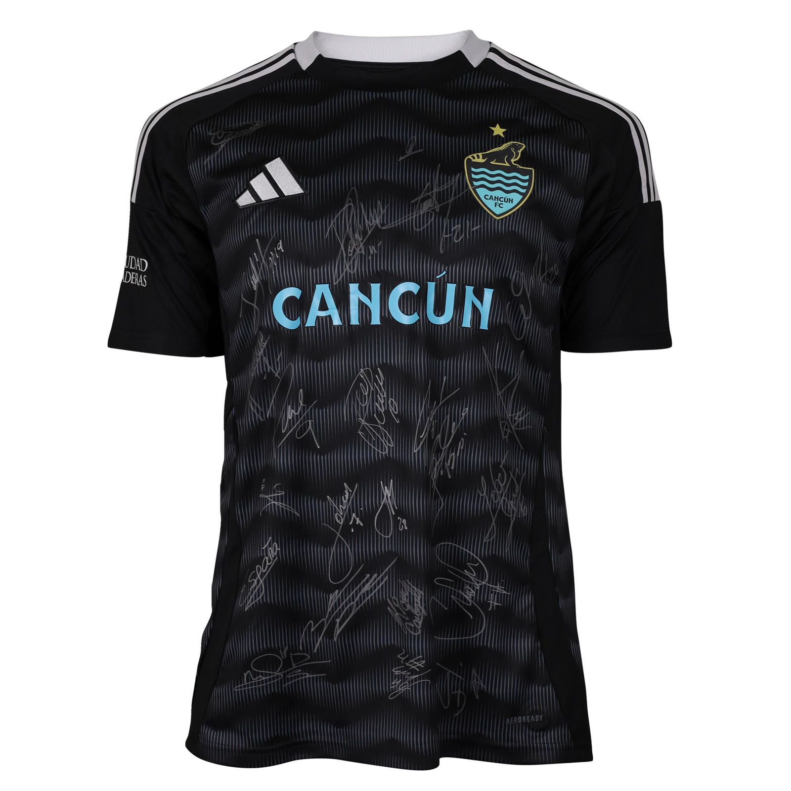 Cancún FC Squad Signed Shirt | MatchWornShirt