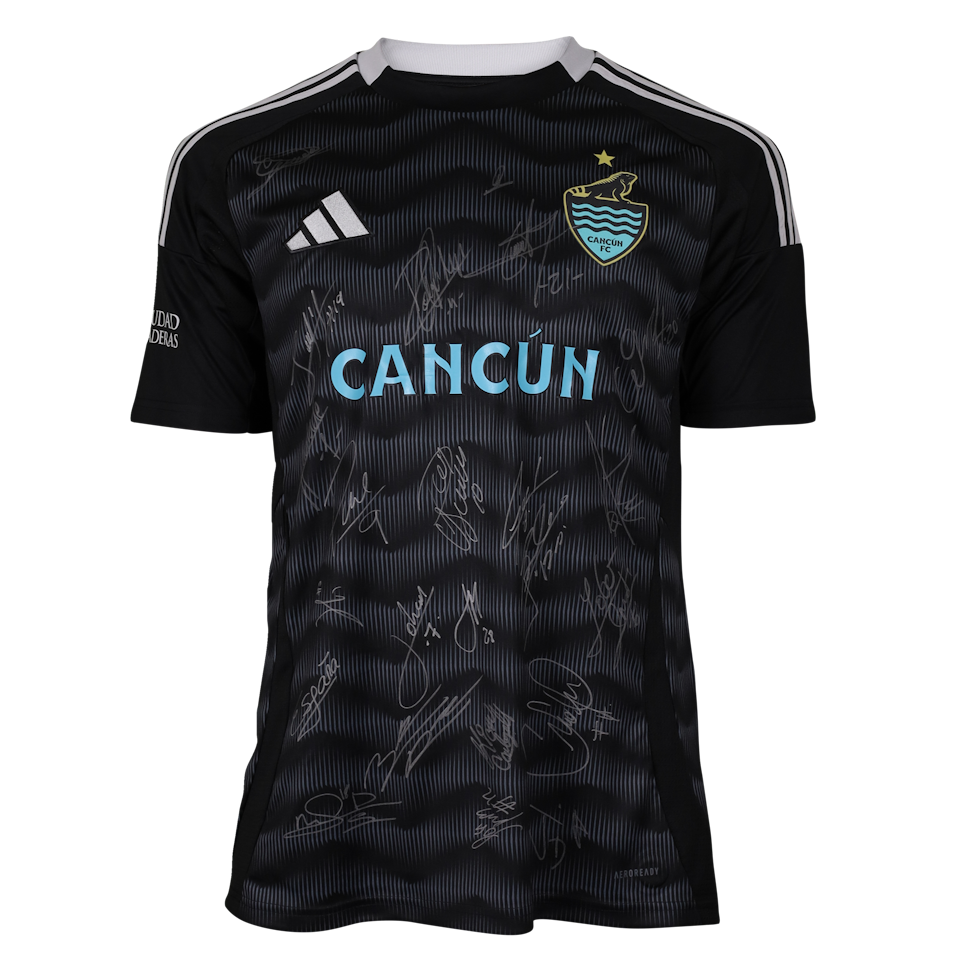 Cancún FC Squad Signed Shirt 
