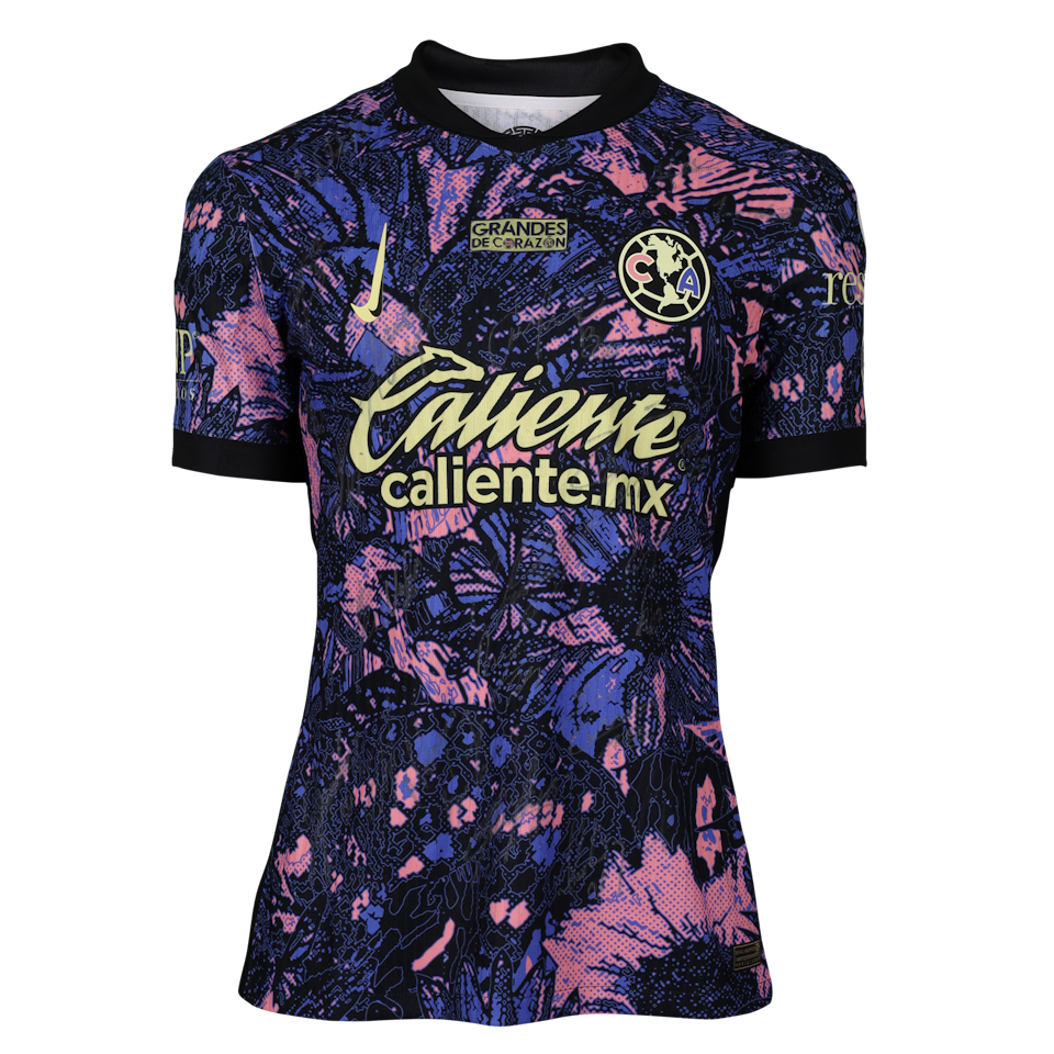 Club América Squad Signed Shirt 