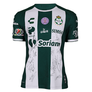 Club Santos Laguna Squad Signed Shirt 