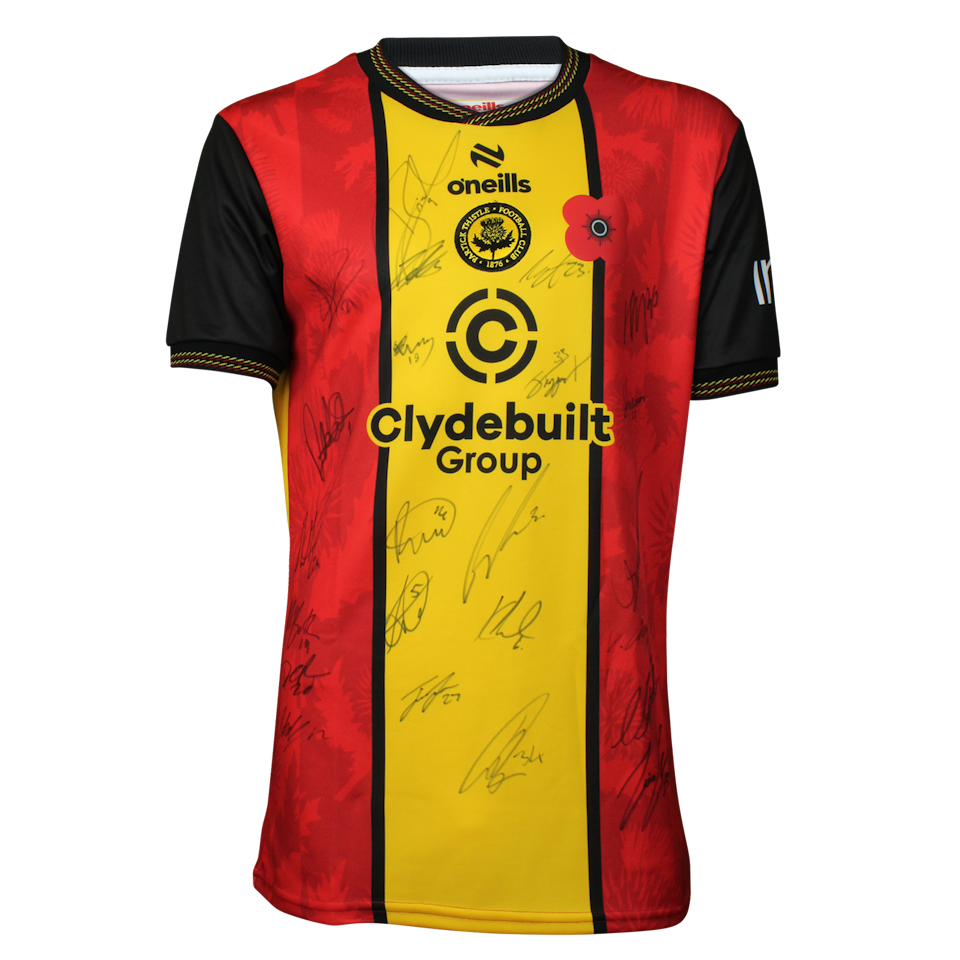 Partick Thistle | Squad Signed Shirt