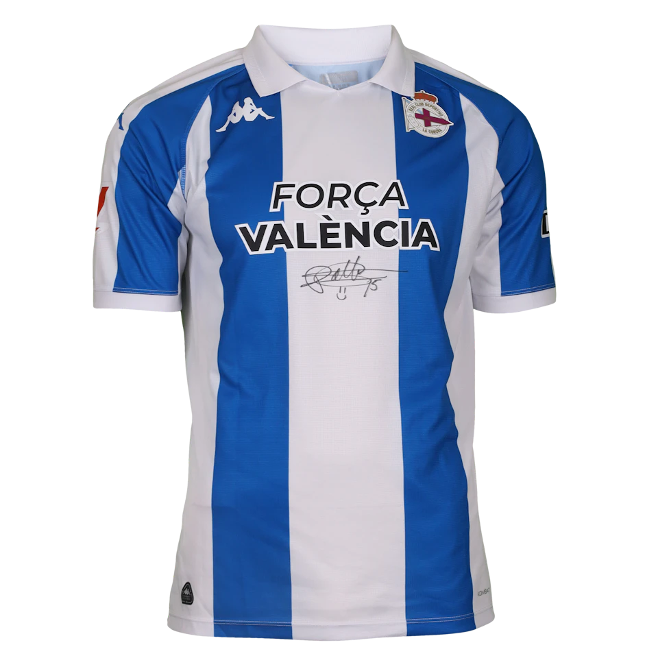 Pablo Vázquez Pérez RC Deportivo camisa.