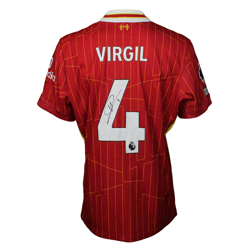 Virgil van Dijk Liverpool shirt