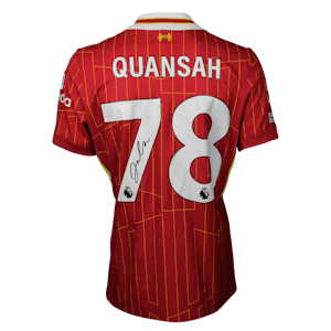 Jarell Quansah Liverpool shirt
