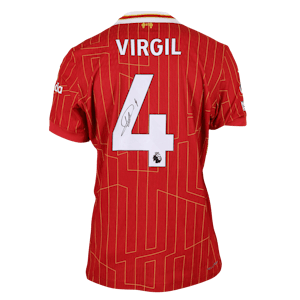 Virgil van Dijk Liverpool camisa.