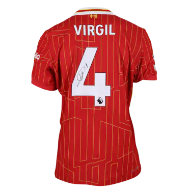 Virgil van Dijk Liverpool shirt