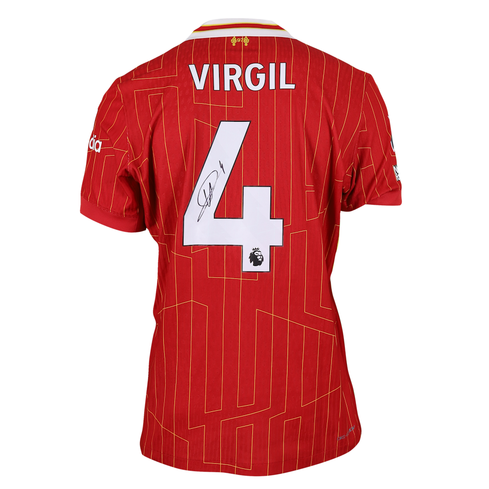 Virgil van Dijk Liverpool camisa.