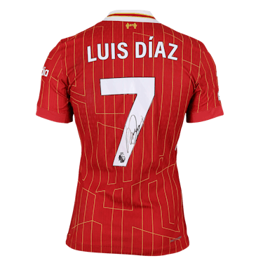 リヴァプール　ルイス・ディアス　サイン入りキャップ　Liverpool LFC リヴァプールルイス・ディアスサイン入りキャップLiverpool LFC
